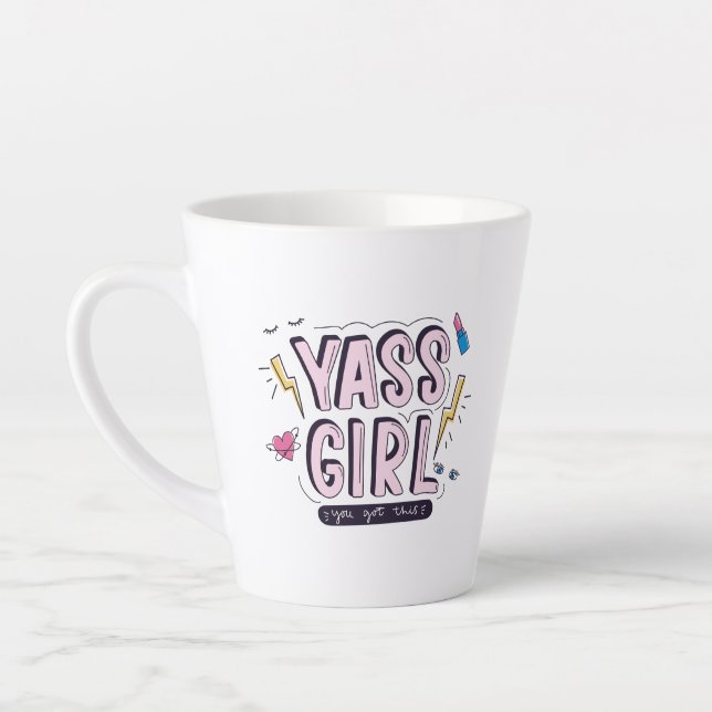 Yass Girl | Das haben Sie Got Milchtasse (Links)