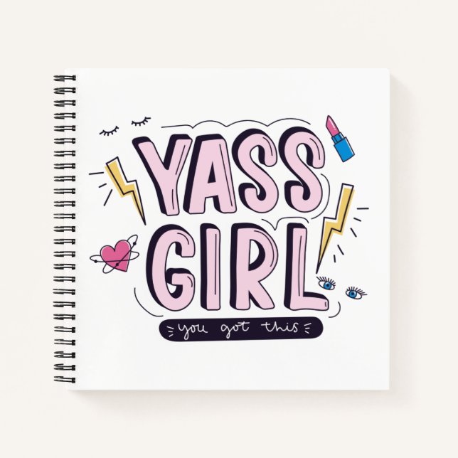 Yass Girl | Das haben Sie Got Notizbuch (Vorderseite)