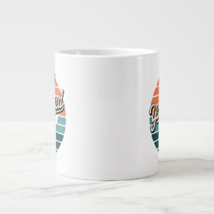 Yassified Retro Sunset Jumbo-Tasse
