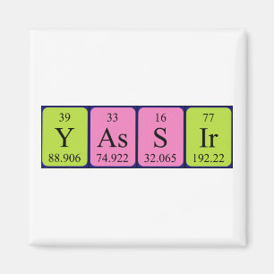 Yassir Periodenmagnet Magnet
