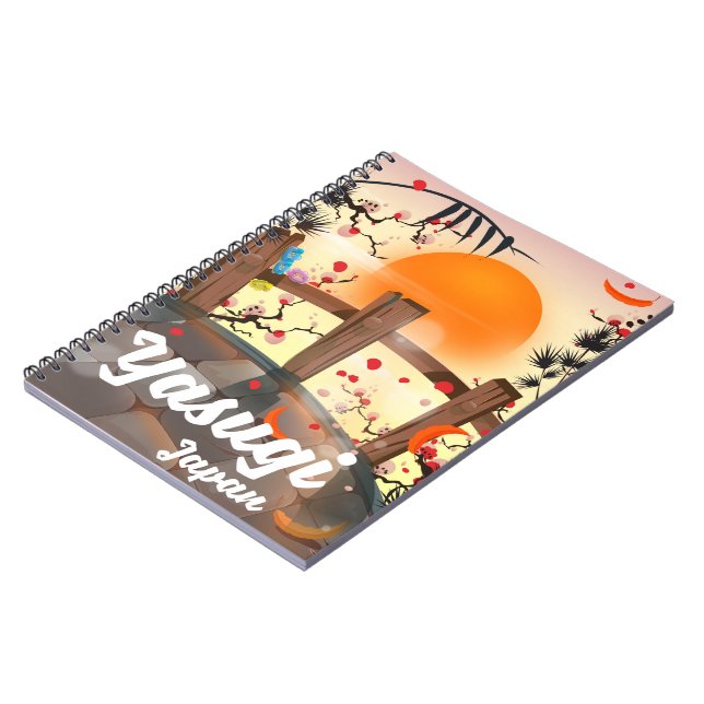 Yasugi Japan Blossom Garten Notizblock (Linke Seite)