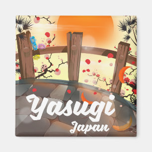 Yasugi Japan Kirschblütengarten Magnet