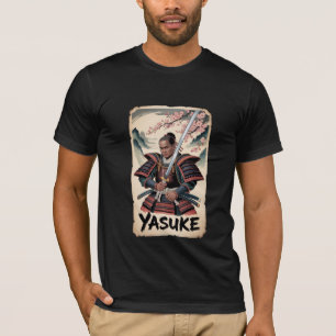 Yasuke Samurai Afrikanischer Ronin T-Shirt