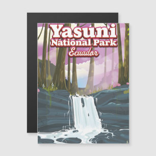 Yasuni Nationalpark Ecuador Magnetkarte