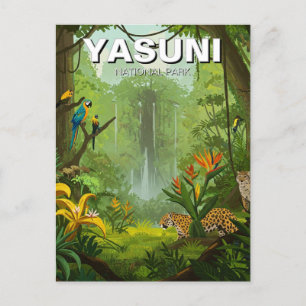 Yasuni Nationalpark Ecuador Postkarte