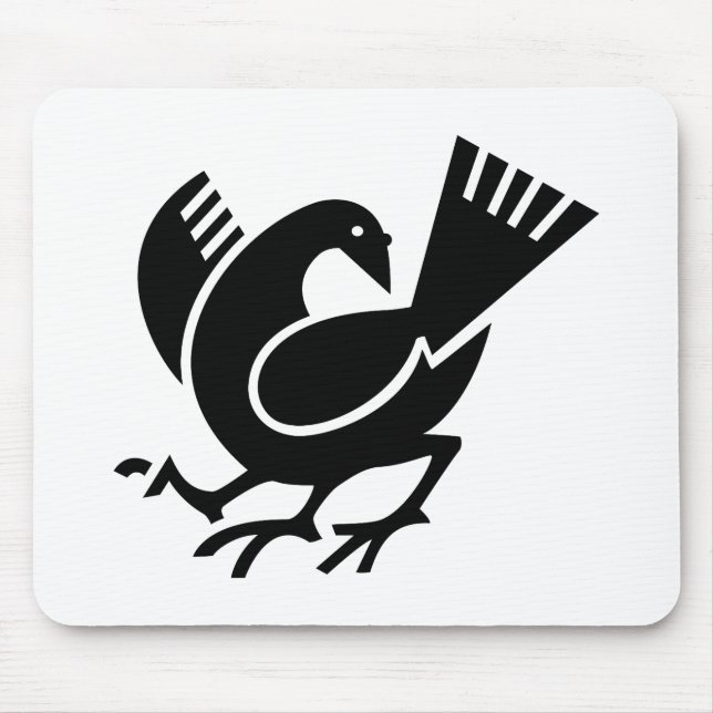 Yata crow mousepad (Vorne)