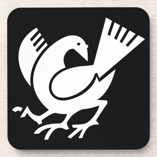 Yata crow untersetzer (Vorderseite)