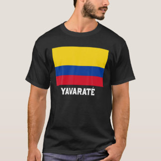 Yavarate Colombia Flag Emblem Escudo Bandera Wappe T-Shirt