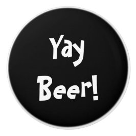 Yay Beer! Keramikknauf