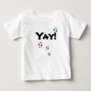 Yay Fußball Soccer Ball Funky T-Shirt