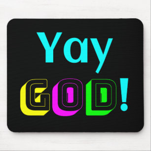 Yay God Mousepad