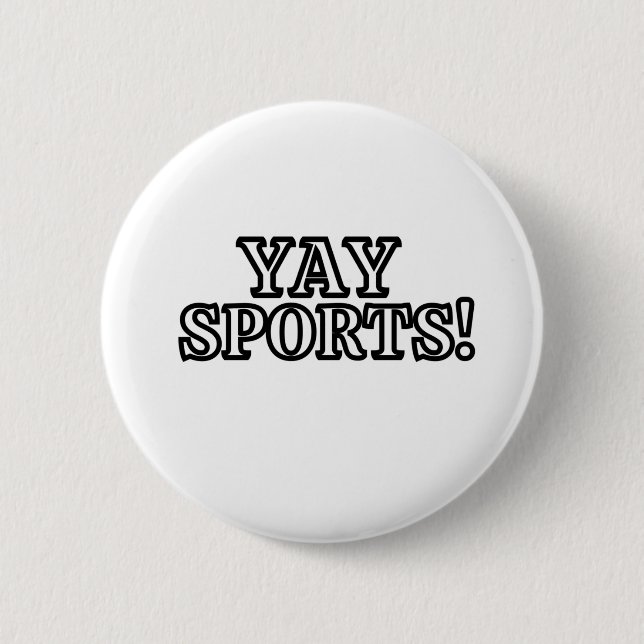 YAY SPORTS BUTTON (Vorderseite)