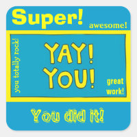 Yay Toi ! Stickers Affirmation pour enfants