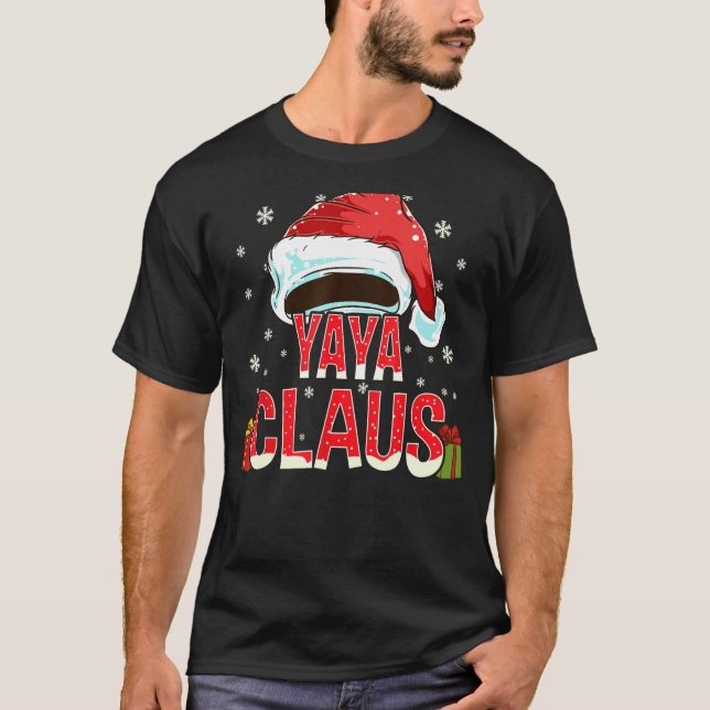 Yaya Claus Shirt Group gibt Matching Family Chris (Vorderseite)