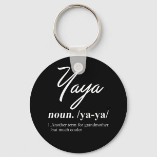 YaYa Funny Definition Schlüsselanhänger