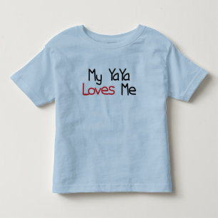 YaYa Lieben ich Kleinkind T-shirt