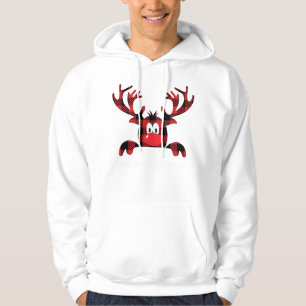 YAYA Sei immer du selbst Rentier Weihnachtsmann Hu Hoodie