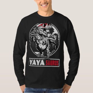 Yayasaurus Dinosaur Yaya Saurus Grandma T-Shirt