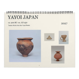 Yayoi Japan Zwölf Kunstwerke 2027 Kalender