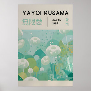 Yayoi Kusama Druck - Japanische Wandkunst - Home W Poster