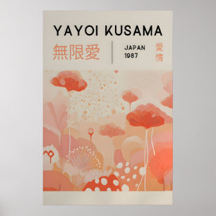 Yayoi Kusama Druck - Japanische Wandkunst - Home W Poster