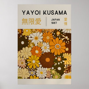 Yayoi Kusama Druck - Japanische Wandkunst - Home W Poster