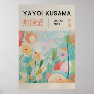 Yayoi Kusama Druck - Japanische Wandkunst - Home W Poster