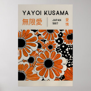 Yayoi Kusama Druck - Japanische Wandkunst - Home W Poster