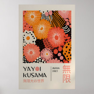 Yayoi Kusama Druck - Japanische Wandkunst - Home W Poster