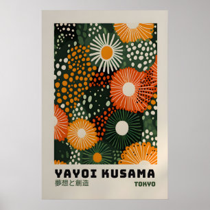 Yayoi Kusama Druck - Japanische Wandkunst - Home W Poster