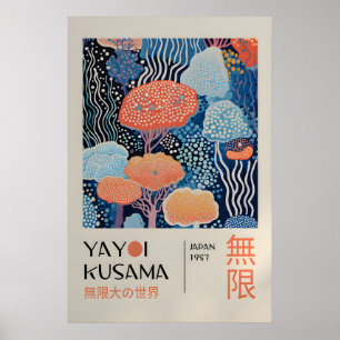 Yayoi Kusama Druck - Japanische Wandkunst - Home W Poster