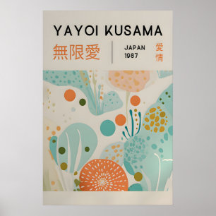Yayoi Kusama Druck - Japanische Wandkunst - Home W Poster