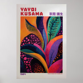 Yayoi Kusama Druck, Moderne Kunst Druck, Maximalis Poster