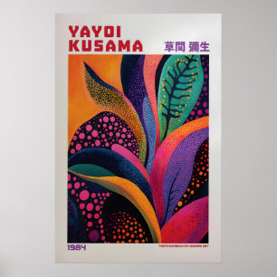 Yayoi Kusama Druck, Moderne Kunst Druck, Maximalis Poster