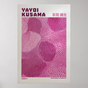 Yayoi Kusama Druck, Moderne Kunst Druck, Maximalis Poster