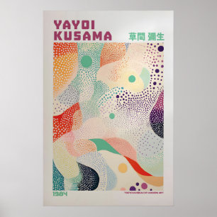 Yayoi Kusama Druck, Moderne Kunst Druck, Maximalis Poster