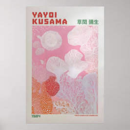 Yayoi Kusama Druck, Moderne Kunst Druck, Maximalis Poster