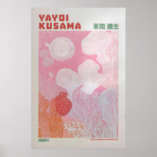 Yayoi Kusama Druck, Moderne Kunst Druck, Maximalis Poster