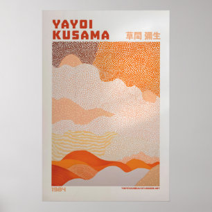Yayoi Kusama Druck, Moderne Kunst Druck, Maximalis Poster