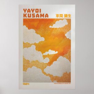Yayoi Kusama Druck, Moderne Kunst Druck, Maximalis Poster