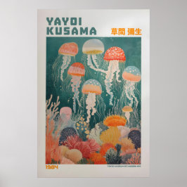 Yayoi Kusama Druck, Moderne Kunst Druck, Yayoi Kus Poster