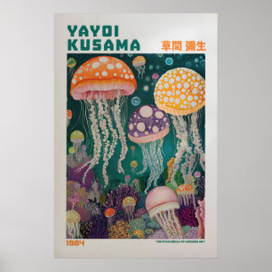 Yayoi Kusama Druck, Moderne Kunst Druck, Yayoi Kus Poster