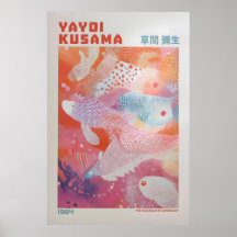 Yayoi Kusama Druck, Moderner Kunstdruck, Yayoi Kus