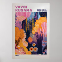 Yayoi Kusama Druck, Moderner Kunstdruck, Yayoi Kus