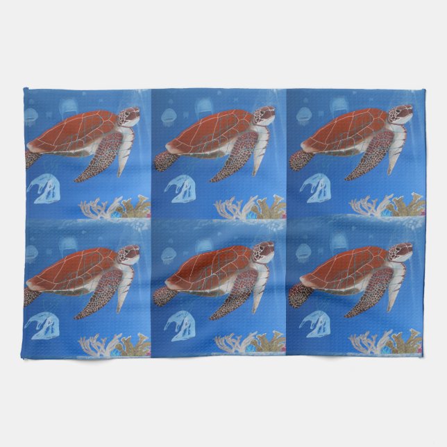 Yayoi Kusama Geschirrtuch (Horizontal)