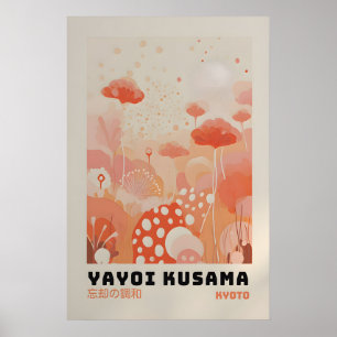 Yayoi Kusama Impression - Art mural japonais - Mur