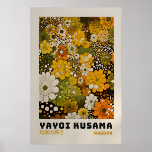 Yayoi Kusama Impression - Art mural japonais - Mur
