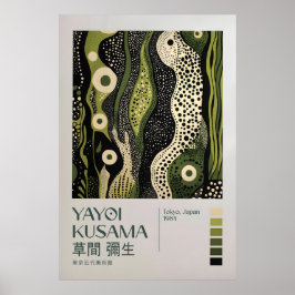 Yayoi Kusama Impression, Impression d'art moderne,