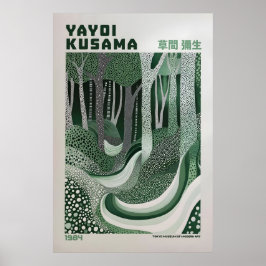 Yayoi Kusama Impression, Impression d'art moderne,