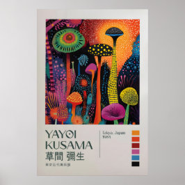 Yayoi Kusama Impression, Impression d'art moderne,